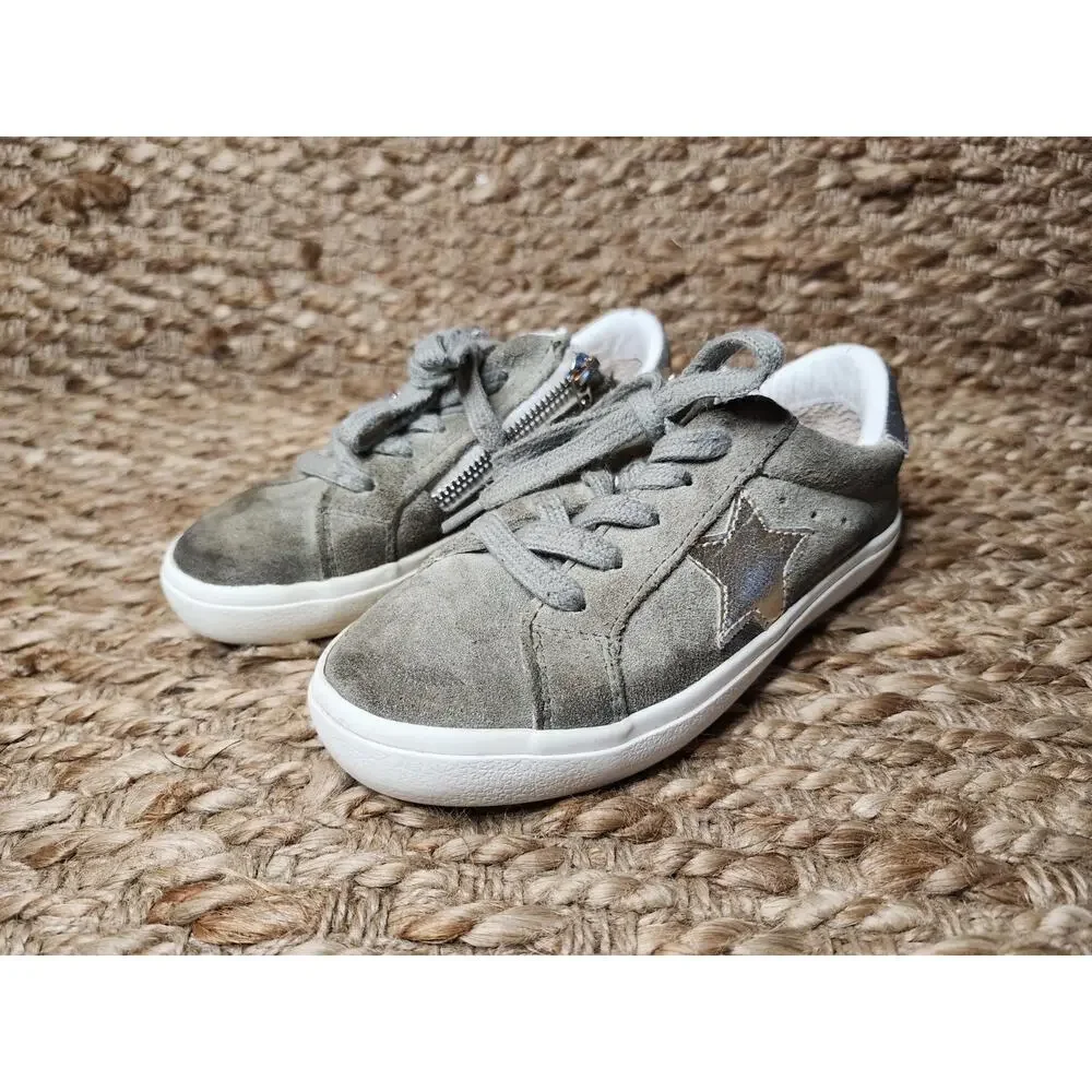 Vintage Havana Kids Susu - Gray Suede Shoes Size 13 School Casual